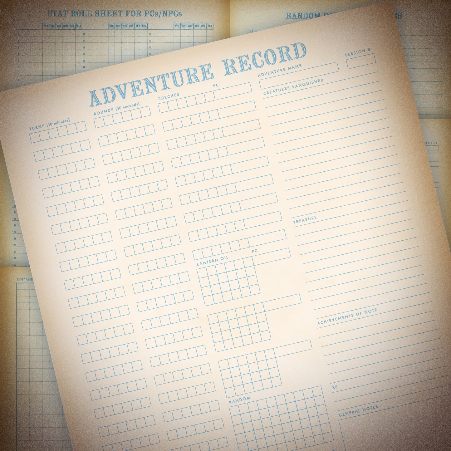 Grimoire of Adventures DM Notebook