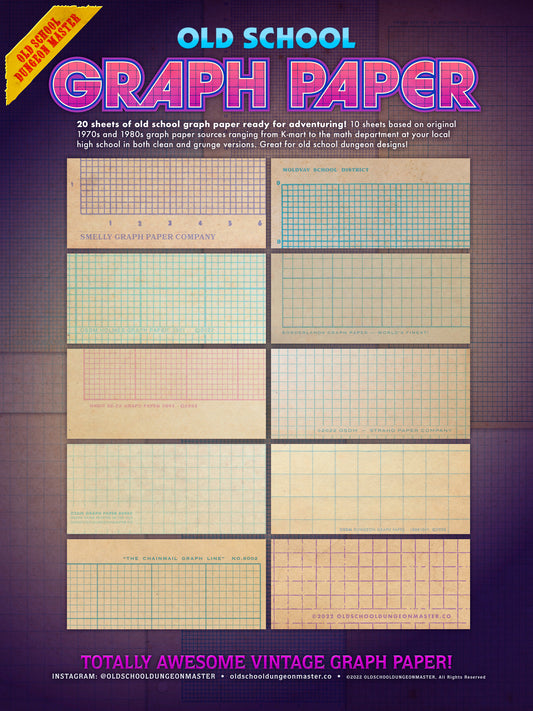 Old School Graph Paper