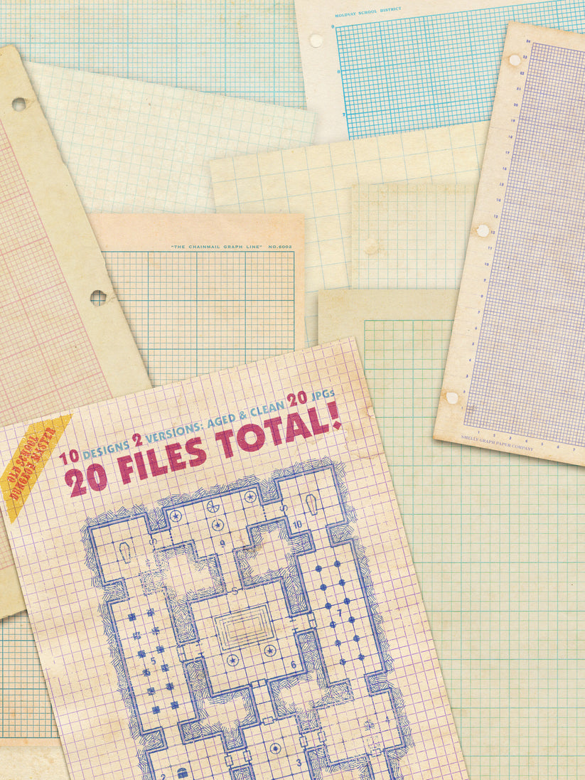 Old School Graph Paper – Old School Dungeon Master