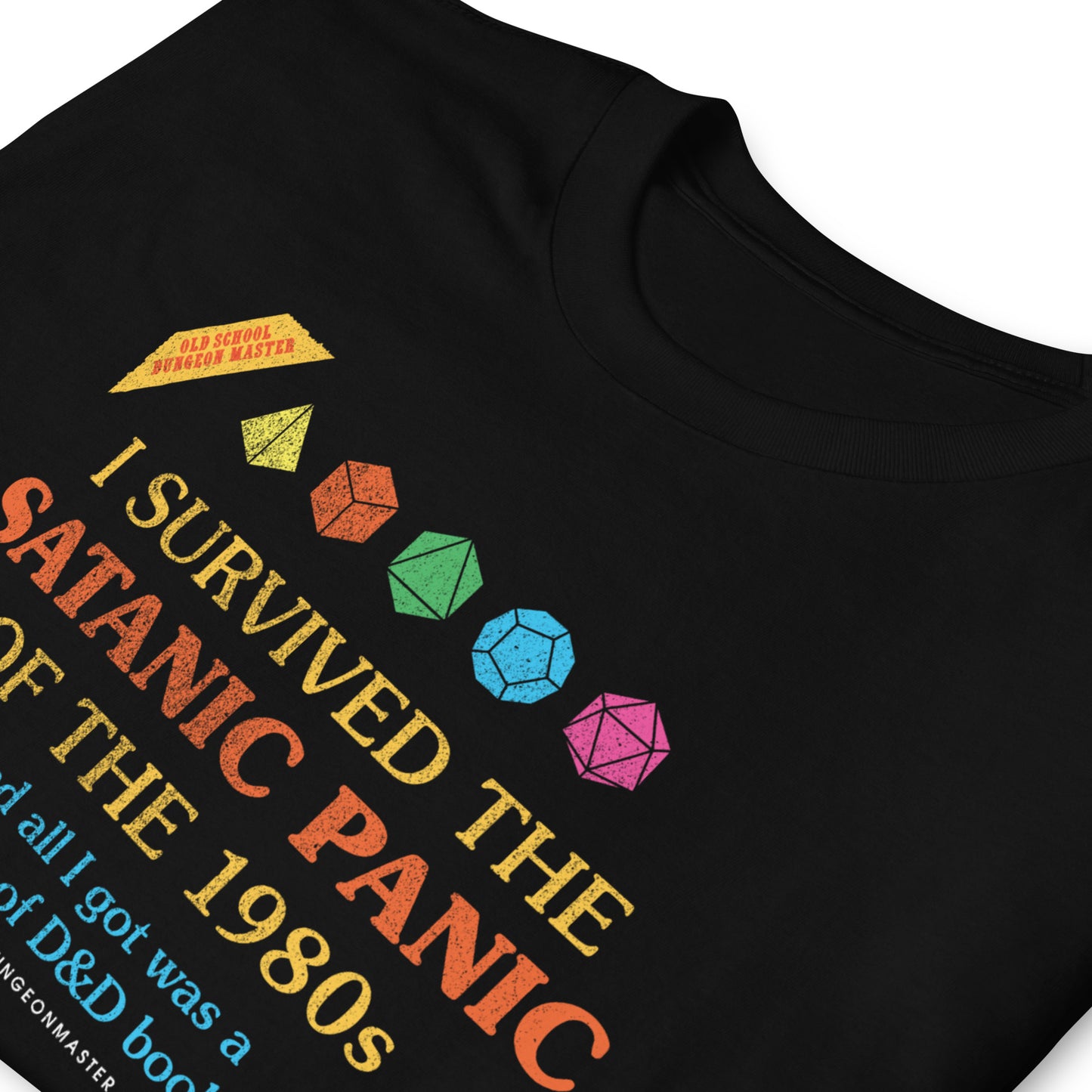 I Survived the Satanic Panic Dungeons & Dragons T-shirt